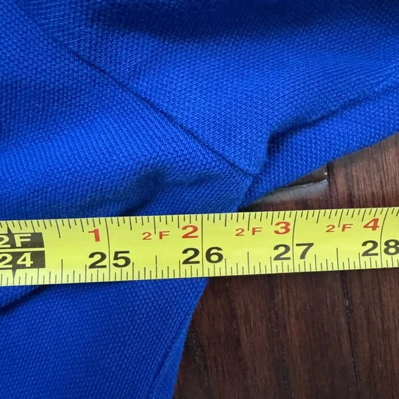 Nice Preloved Ralph Lauren Blue Label Men's Classic Blue Polo Shirt - Picture 4 of 5